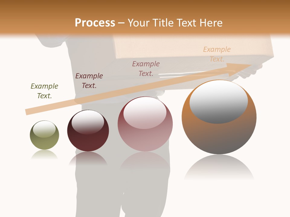 Isolated Fragile Holding PowerPoint Template