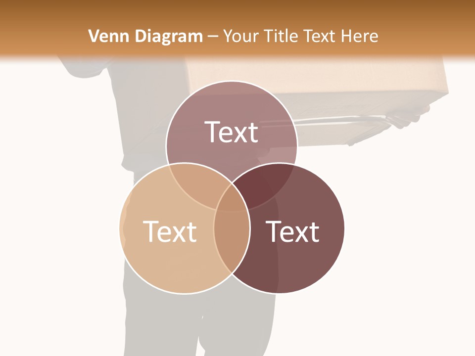 Isolated Fragile Holding PowerPoint Template
