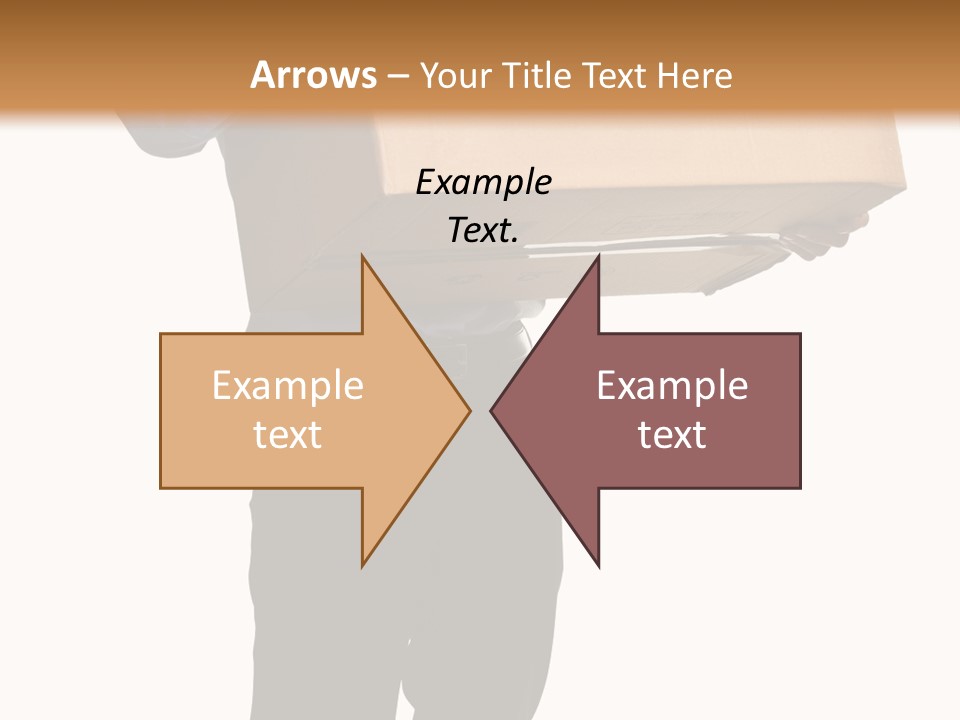 Isolated Fragile Holding PowerPoint Template