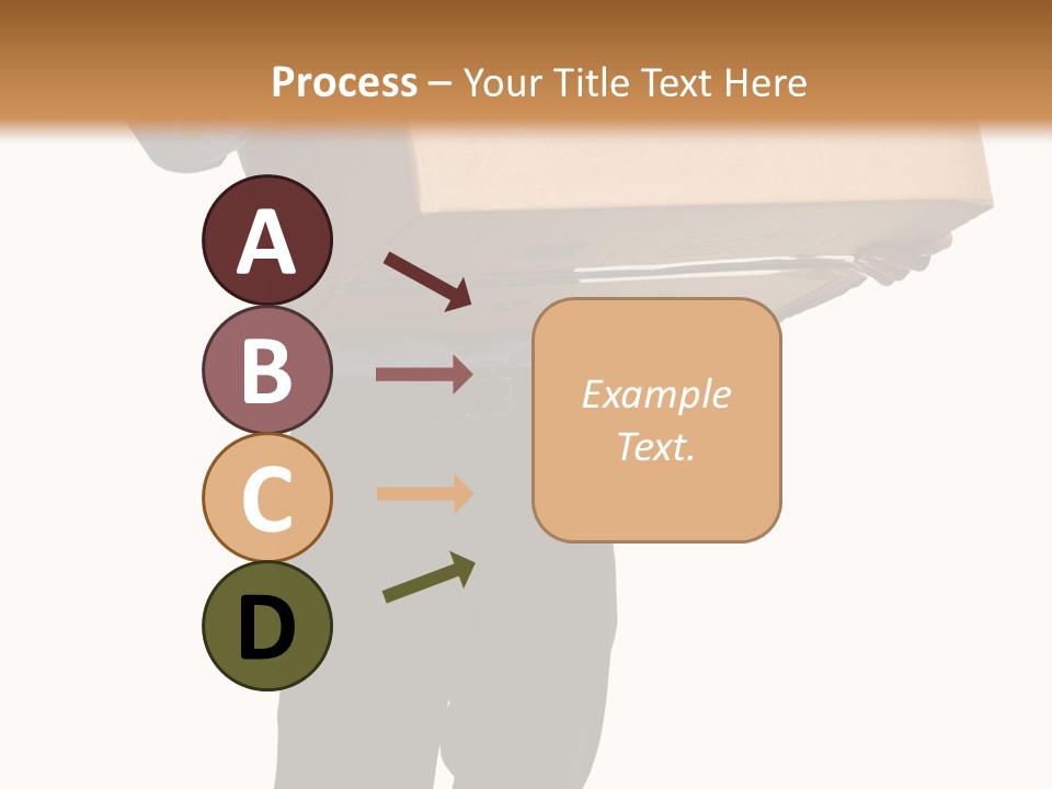 Isolated Fragile Holding PowerPoint Template