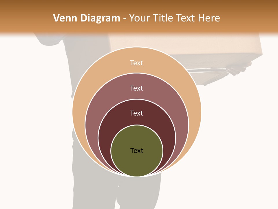 Isolated Fragile Holding PowerPoint Template