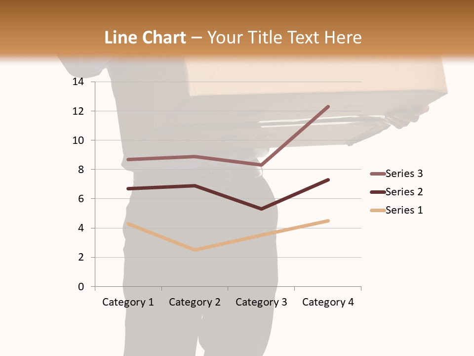 Isolated Fragile Holding PowerPoint Template