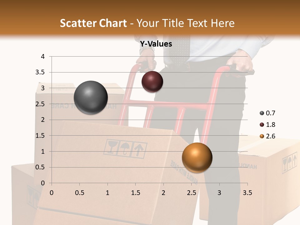 Smiling Carry Vertical PowerPoint Template
