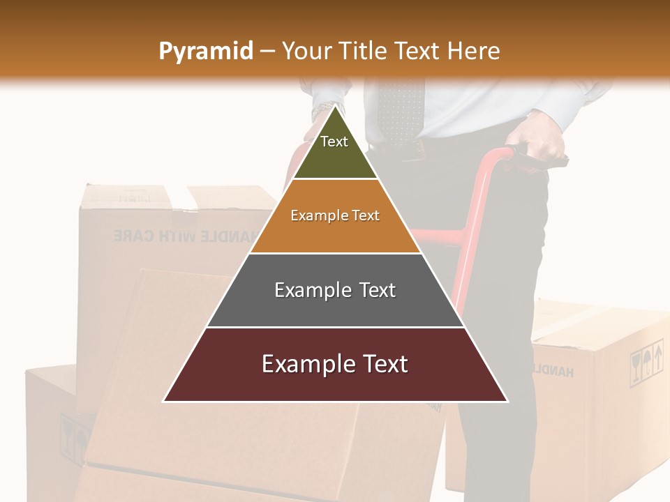 Smiling Carry Vertical PowerPoint Template