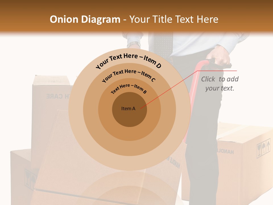 Smiling Carry Vertical PowerPoint Template