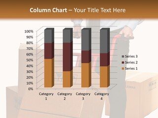 Smiling Carry Vertical PowerPoint Template