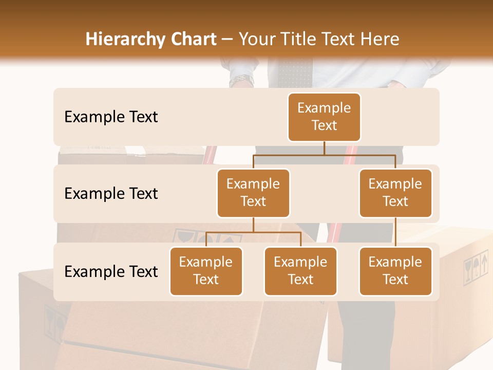 Smiling Carry Vertical PowerPoint Template