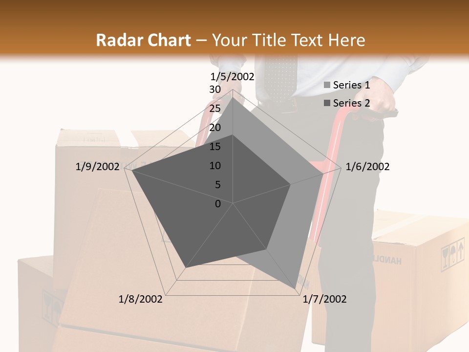 Smiling Carry Vertical PowerPoint Template