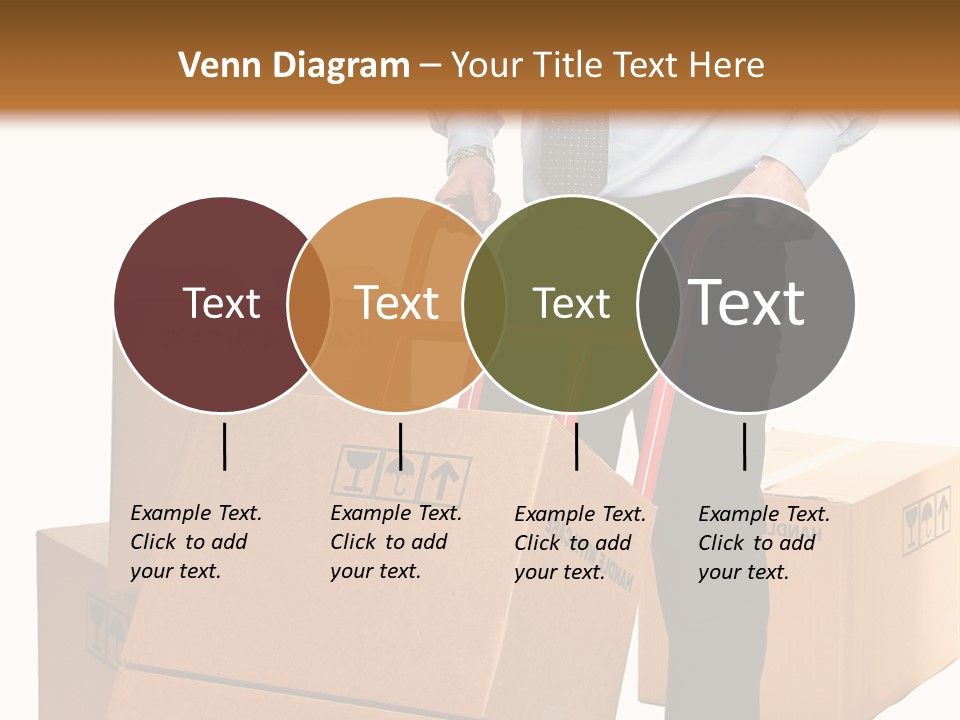 Smiling Carry Vertical PowerPoint Template