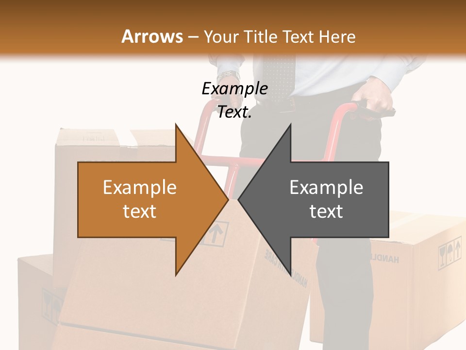Smiling Carry Vertical PowerPoint Template
