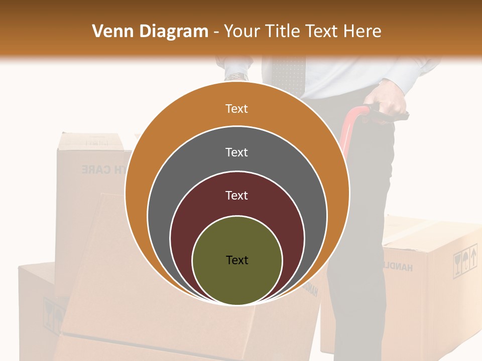 Smiling Carry Vertical PowerPoint Template