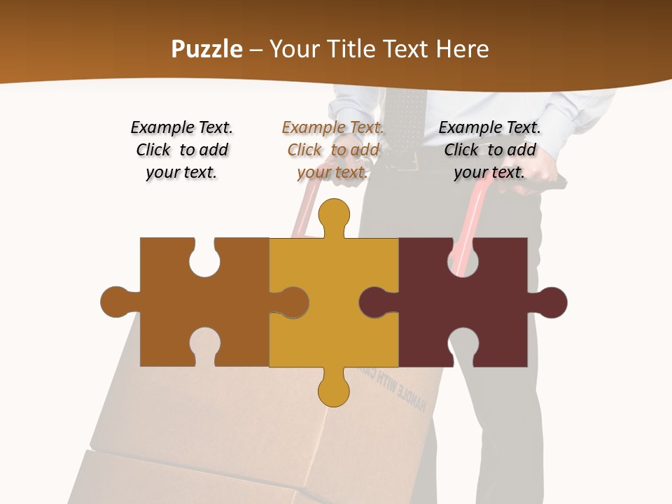 Metal Man Equipment PowerPoint Template