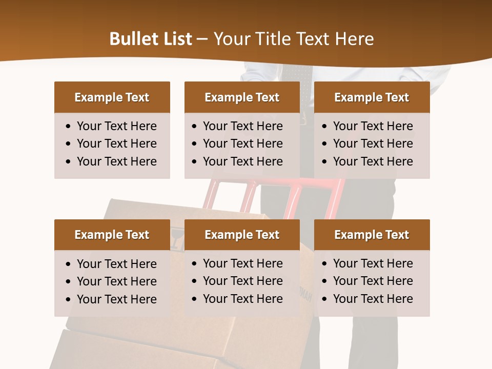 Metal Man Equipment PowerPoint Template
