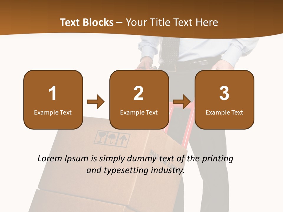 Metal Man Equipment PowerPoint Template