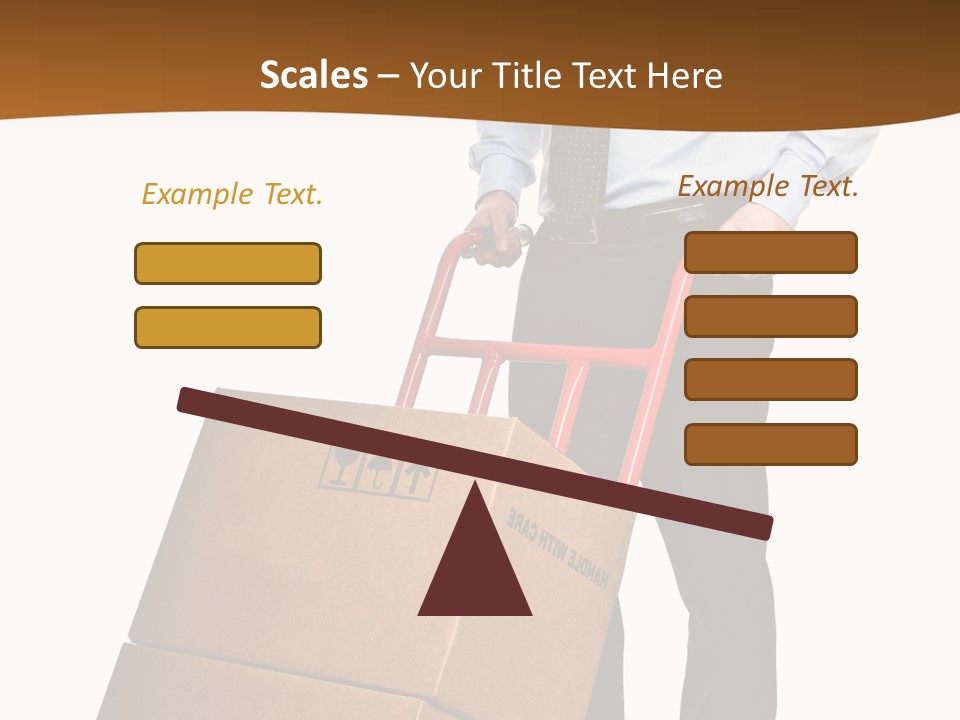 Metal Man Equipment PowerPoint Template