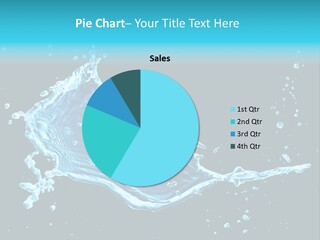 Water Transparent Isolated PowerPoint Template