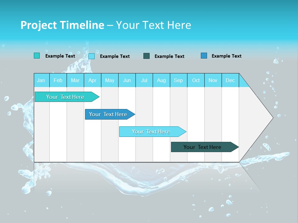 Water Transparent Isolated PowerPoint Template
