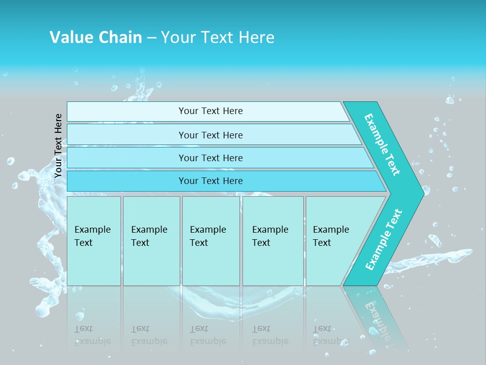 Water Transparent Isolated PowerPoint Template