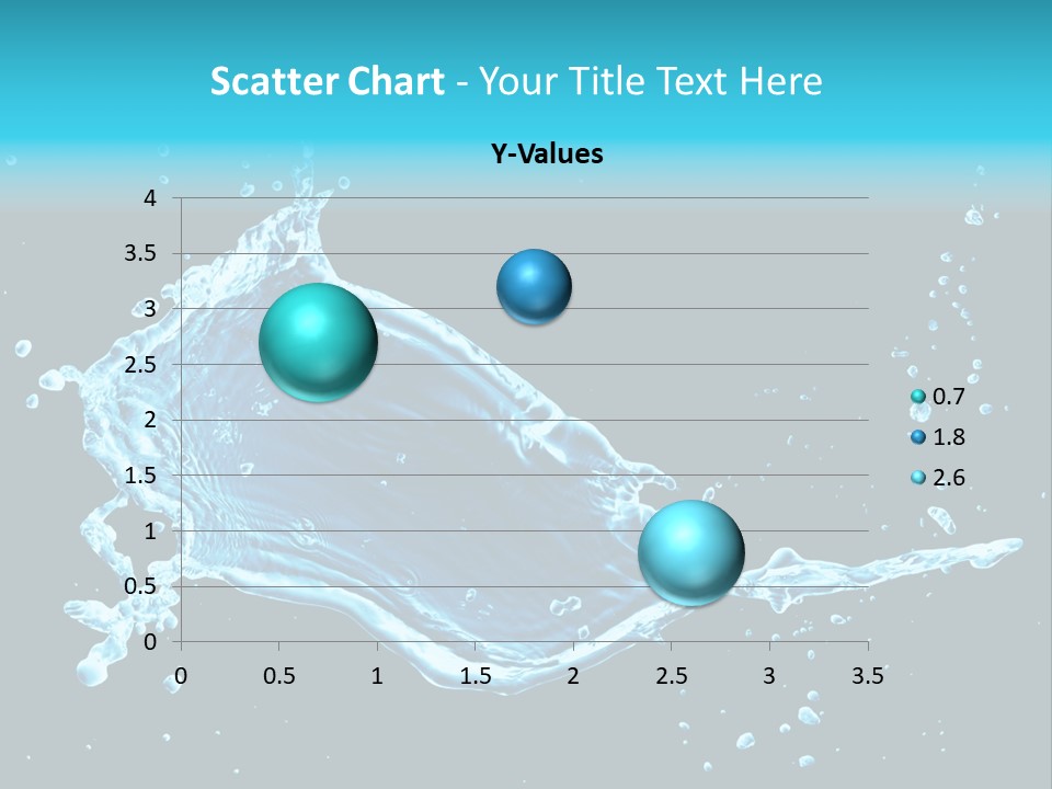 Water Transparent Isolated PowerPoint Template