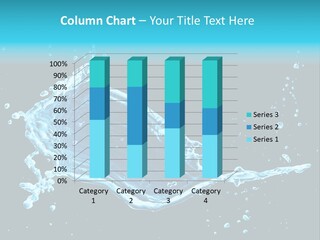 Water Transparent Isolated PowerPoint Template