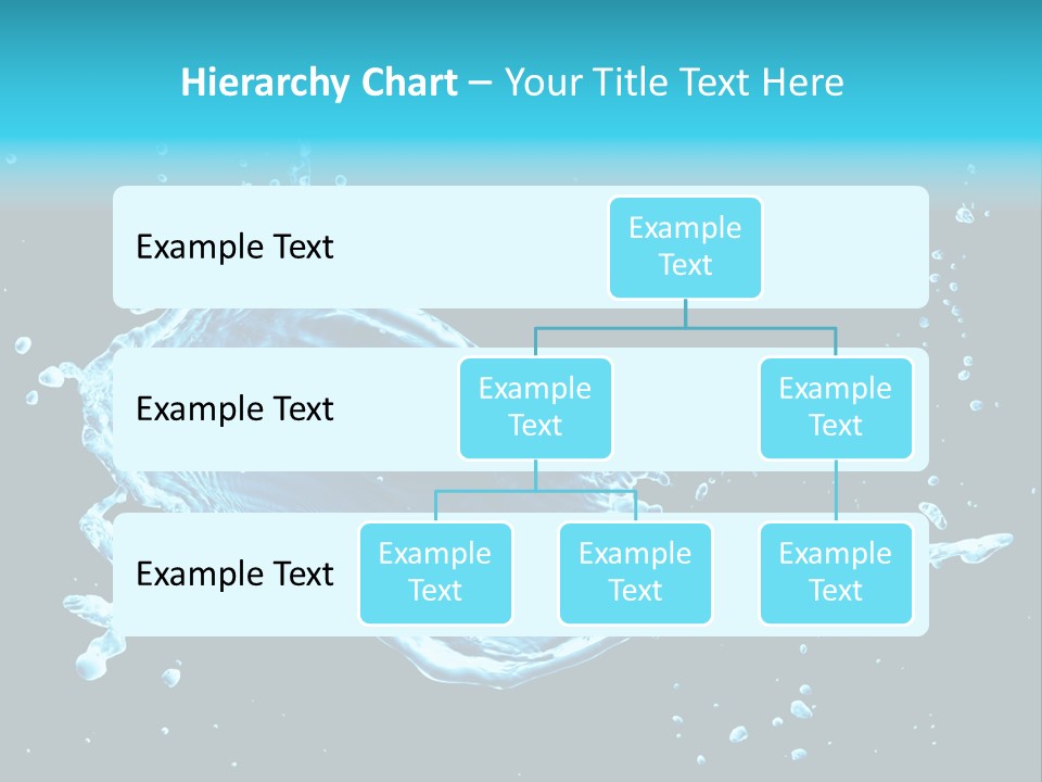Water Transparent Isolated PowerPoint Template