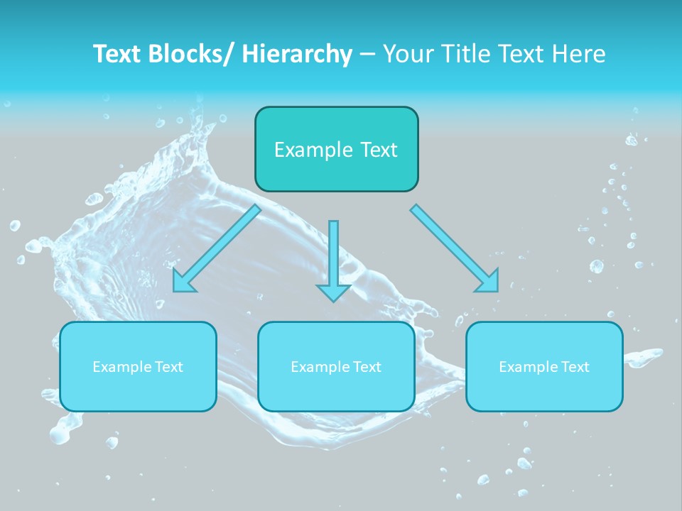 Water Transparent Isolated PowerPoint Template