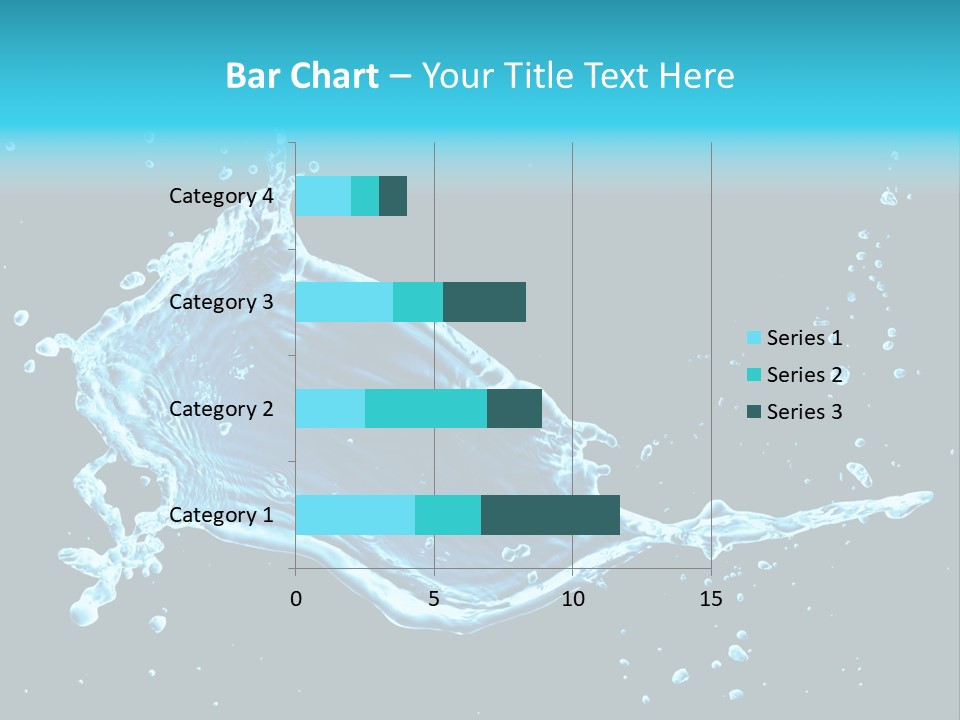 Water Transparent Isolated PowerPoint Template
