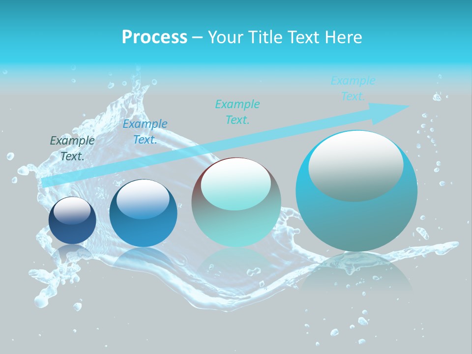 Water Transparent Isolated PowerPoint Template
