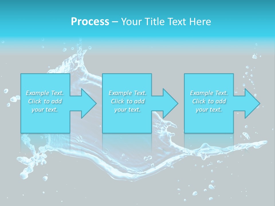 Water Transparent Isolated PowerPoint Template