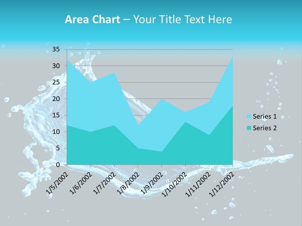 Water Transparent Isolated PowerPoint Template
