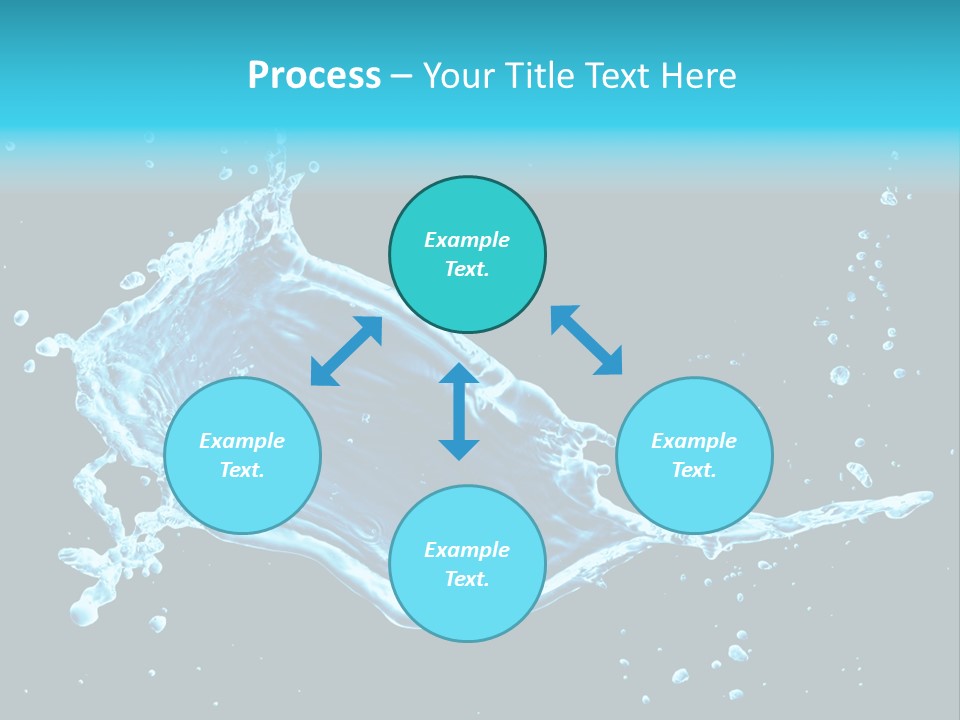 Water Transparent Isolated PowerPoint Template