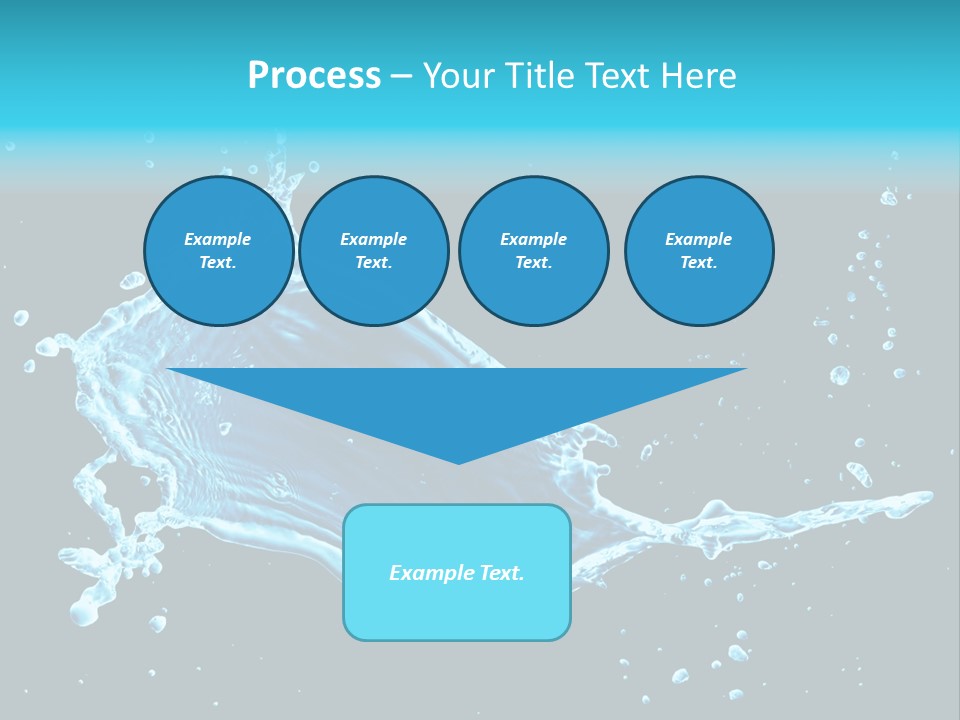 Water Transparent Isolated PowerPoint Template