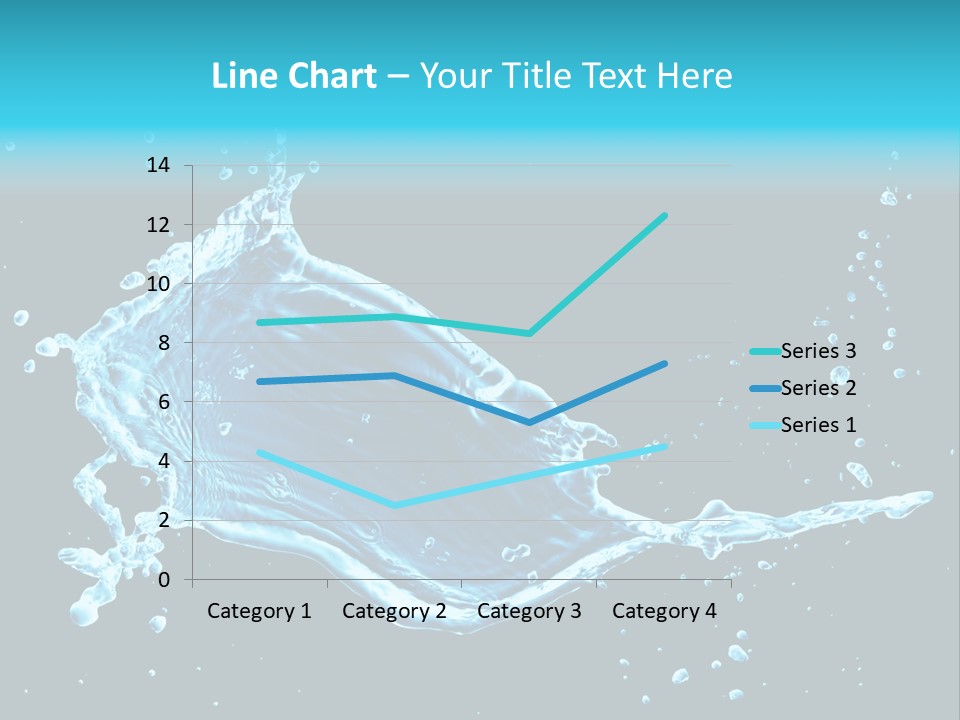 Water Transparent Isolated PowerPoint Template