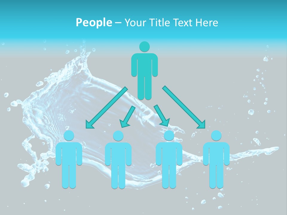 Water Transparent Isolated PowerPoint Template