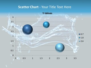 Liquid Ripple Image PowerPoint Template