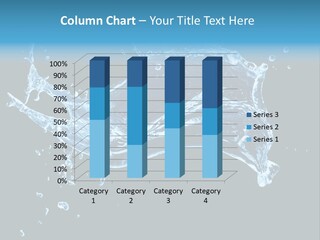 Liquid Ripple Image PowerPoint Template