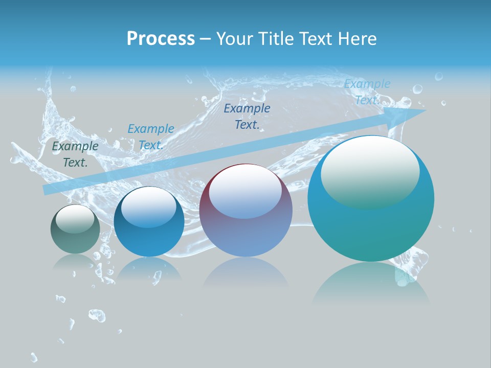 Liquid Ripple Image PowerPoint Template