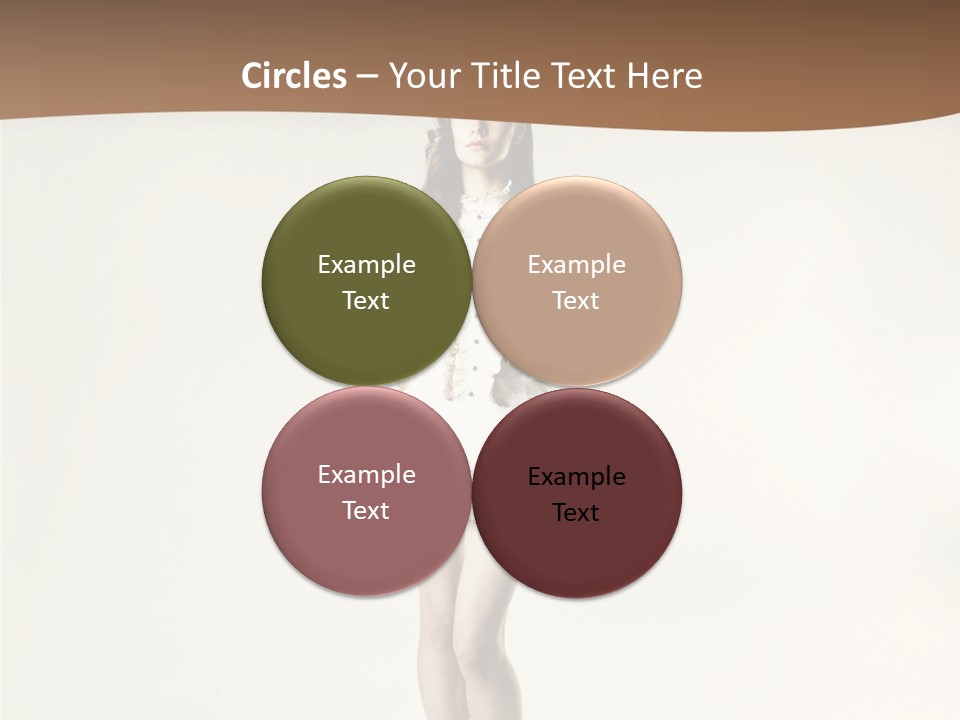 White Portrait Elegance PowerPoint Template