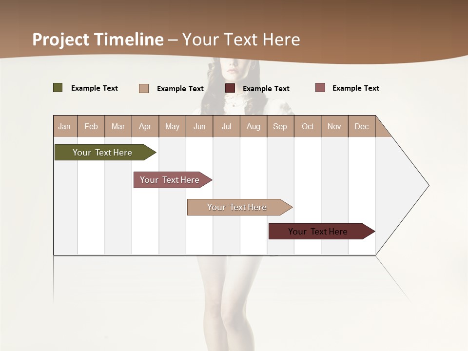 White Portrait Elegance PowerPoint Template