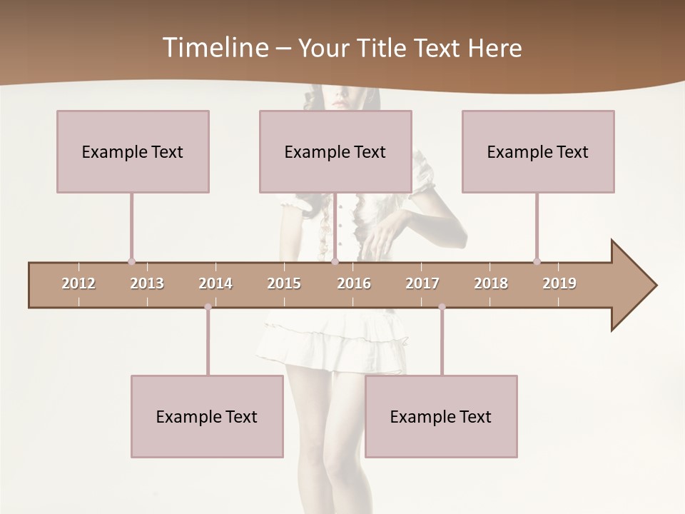White Portrait Elegance PowerPoint Template