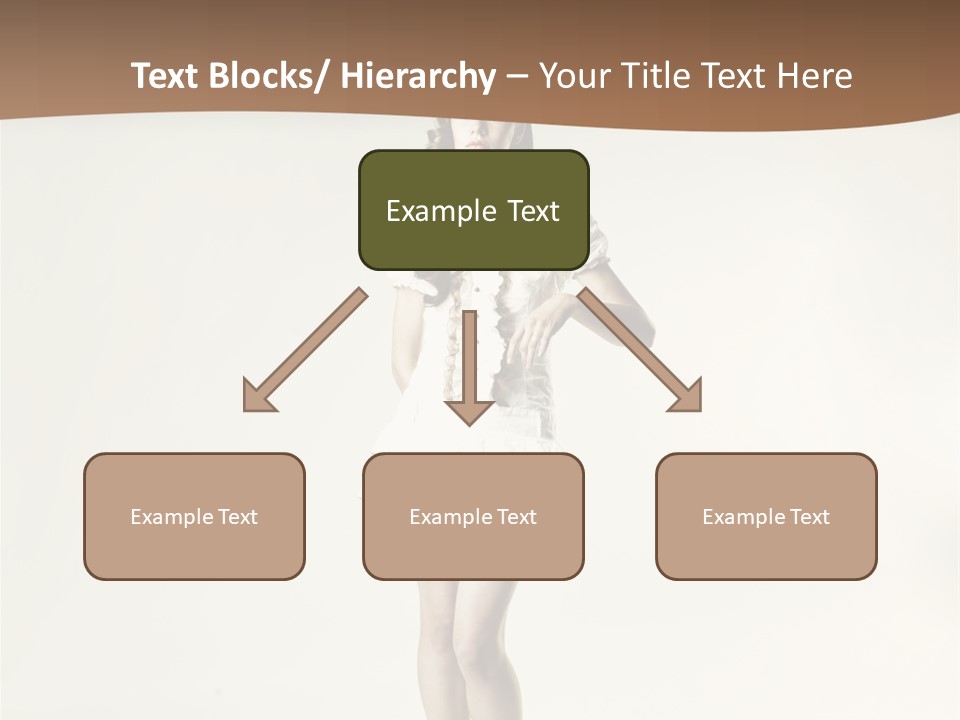 White Portrait Elegance PowerPoint Template