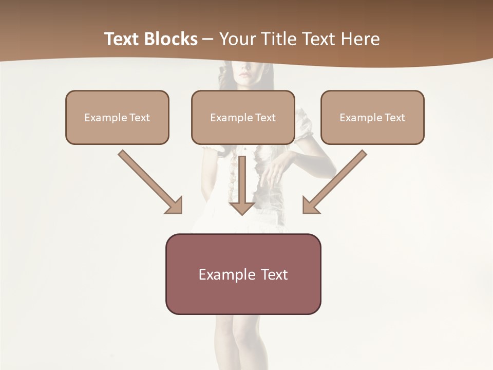 White Portrait Elegance PowerPoint Template