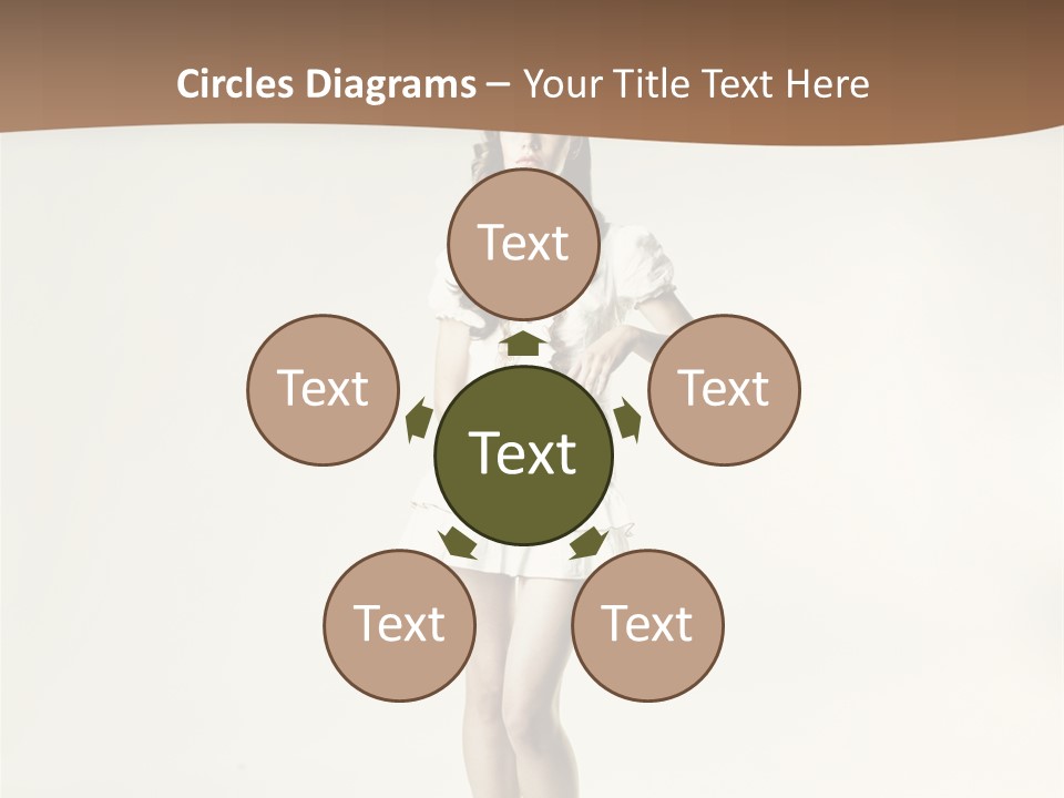 White Portrait Elegance PowerPoint Template