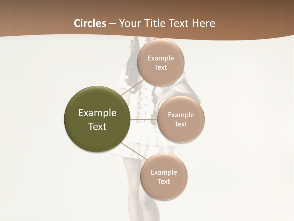 White Portrait Elegance PowerPoint Template