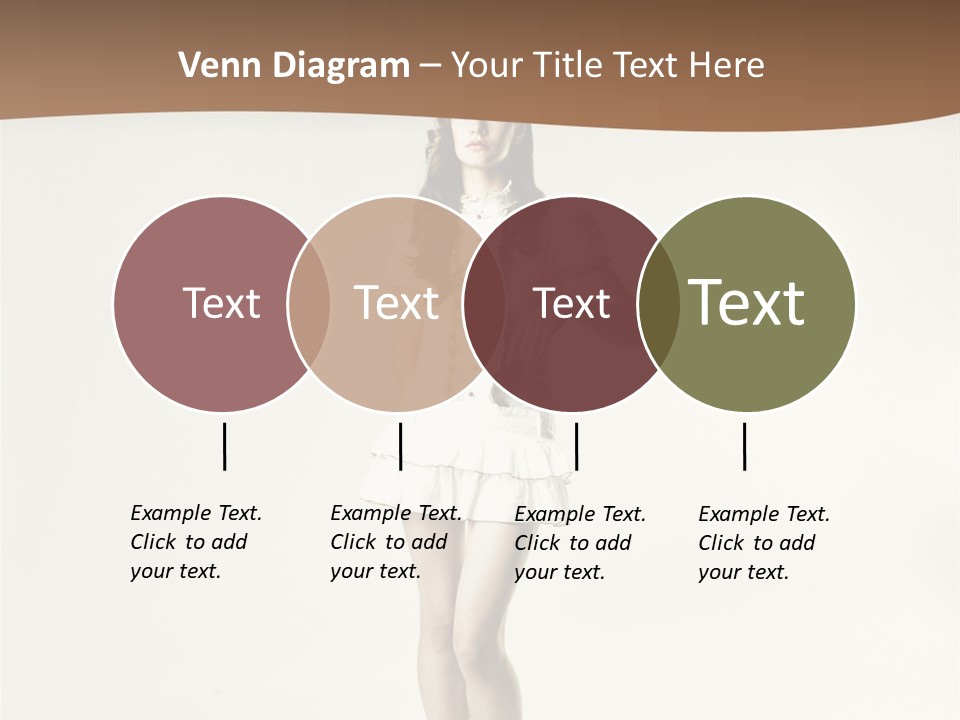 White Portrait Elegance PowerPoint Template