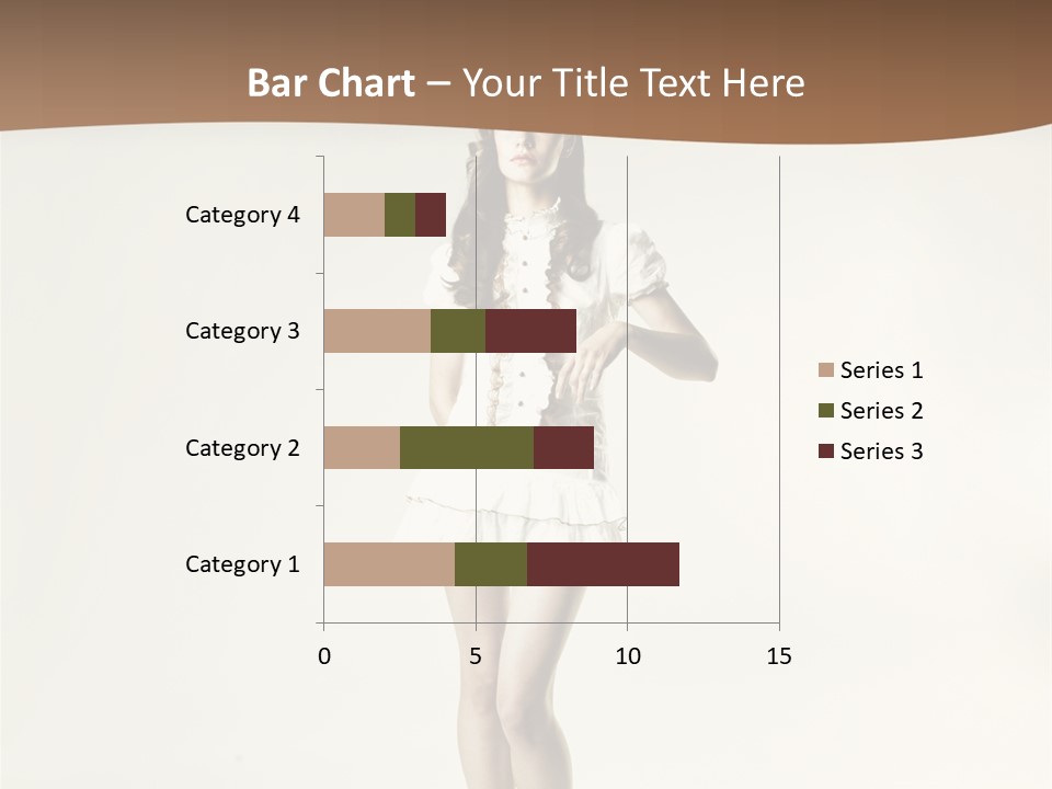 White Portrait Elegance PowerPoint Template