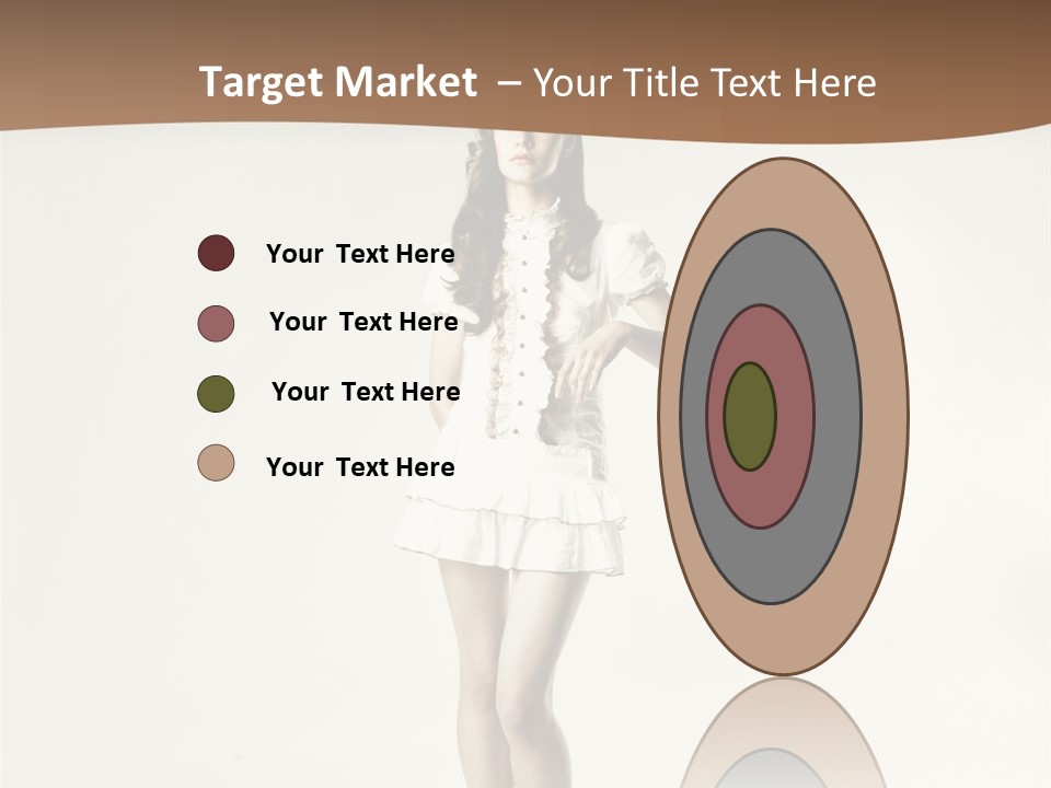 White Portrait Elegance PowerPoint Template