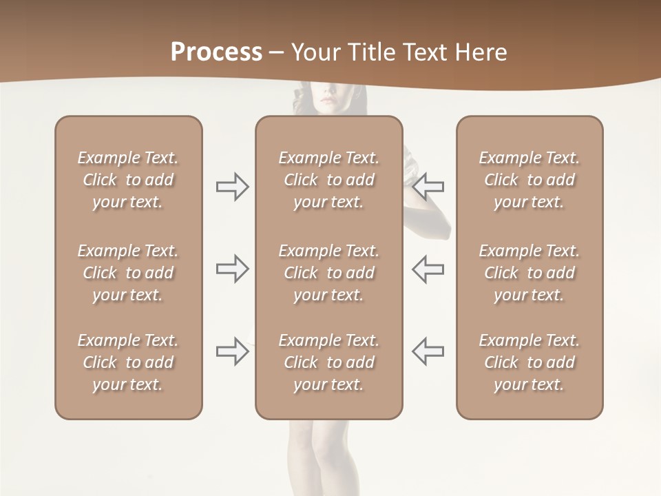 White Portrait Elegance PowerPoint Template