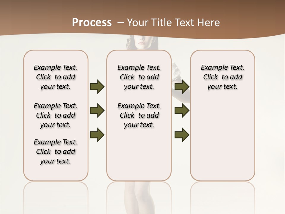White Portrait Elegance PowerPoint Template