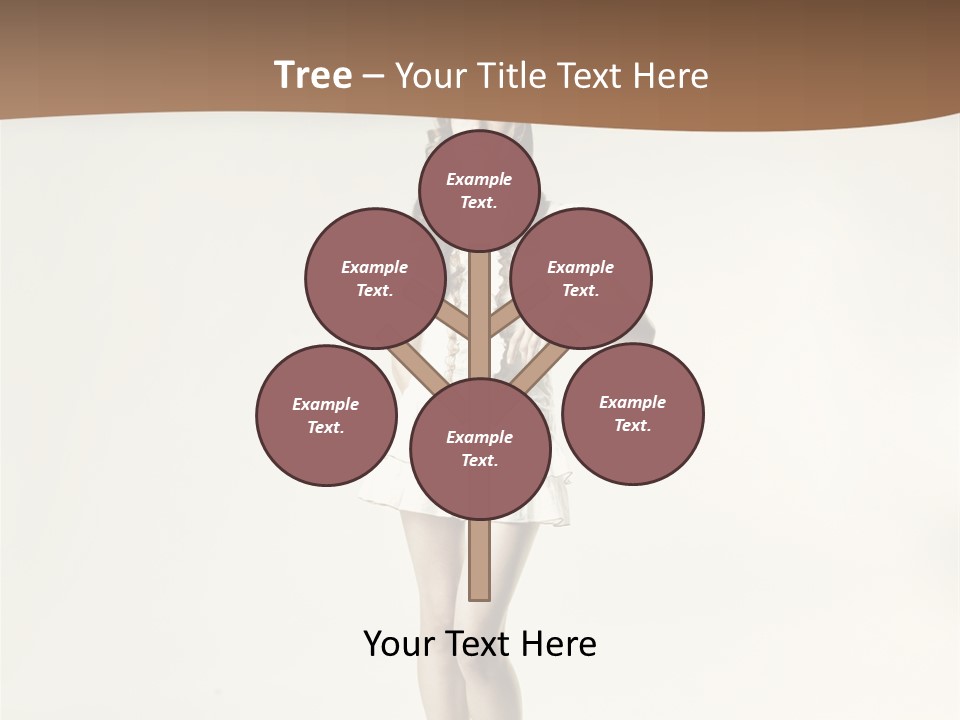 White Portrait Elegance PowerPoint Template